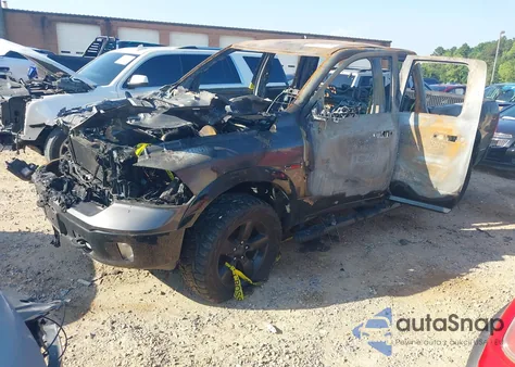 2014 Ram 1500 Slt из США, поврежденный, VIN 1C6RR7GMXES297442